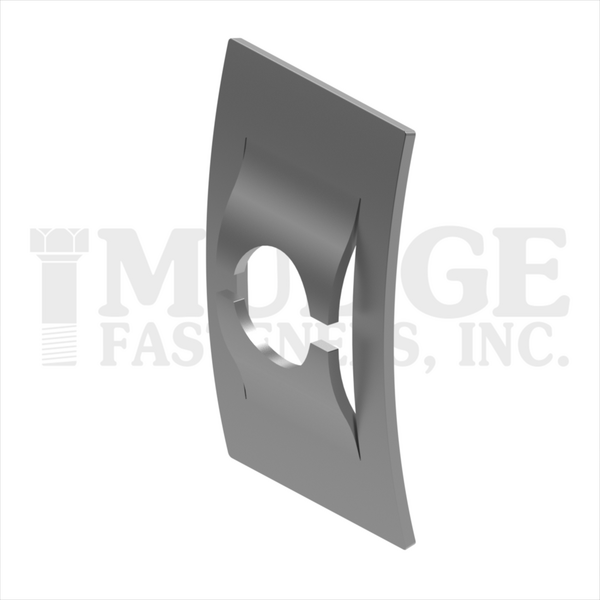 51610732 1/4-20  EXTUDED U-NUT, .025"-.150" PANEL RANGE, 17/32" CENTER TO EDGE, ZINC PLATED